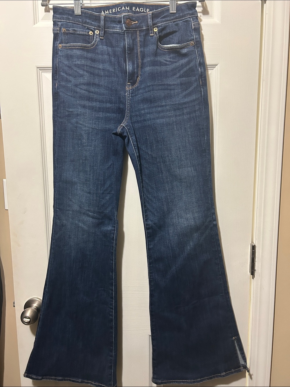 American Eagle Outfitters Dark Blue Flare Jeans